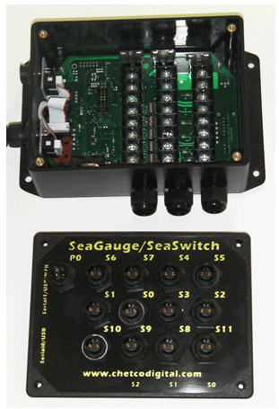 海用スイッチ - SeaSwitch™ 12C - Chetco Digital Marine - ライナーポンプ用
