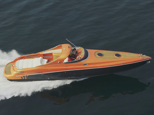 船内機エクスプレスクルーザー - 12.90 RS - Albatro International Srl - オープン / デュアルコンソール / キャビン付き