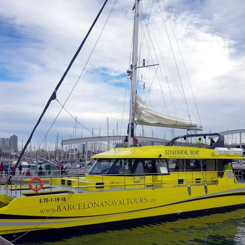 客船業務用ボート - ECOSAIL BARCELONA - Drassanes Dalmau, S.A - カタマラン / ディーゼルと電気のハイブリッド