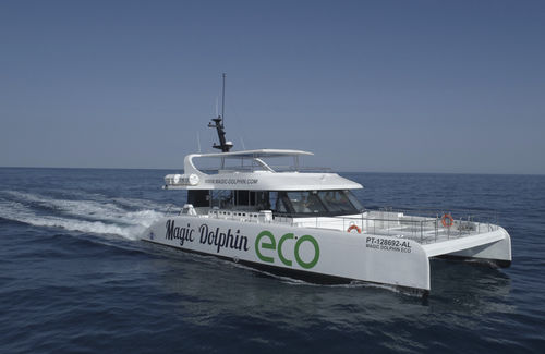 客船業務用ボート - MAGIC DOLPHIN ECO - Drassanes Dalmau, S.A - カタマラン / 船内機 / ディーゼルと電気のハイブリッド