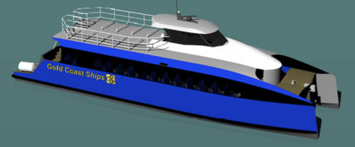 客船業務用ボート - Gold Coast Ships Australia - 潜水サポート船 / 乗組員ボート / カタマラン
