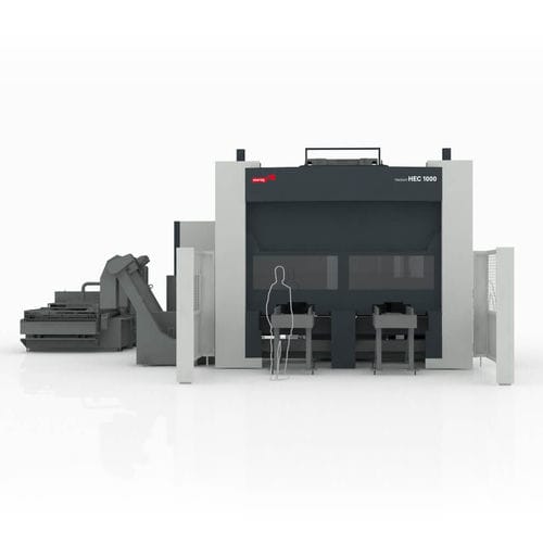 CNCマシニングセンタ - Heckert HEC 1000 U5  - Starrag - 5軸 / 横型 / ドリル