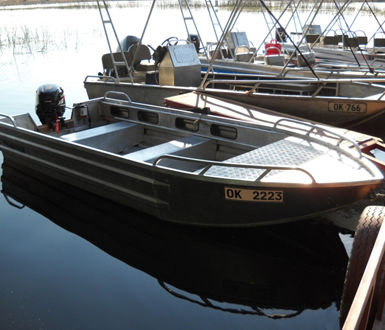 船外機ボ－ト - KF 430 Enduro - Ocean Legacy Marine - オープン / スポーツフィッシング / アルミニウム