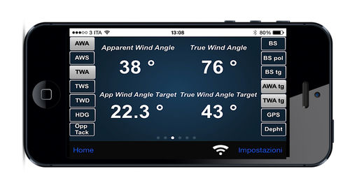 航海用ソフト - esa Training - ASTRA Yacht - セールボート用 / スマートフォン用
