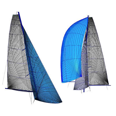 帆布デザイン用ソフト - B Sails di MArco Semeraro - セールボート用