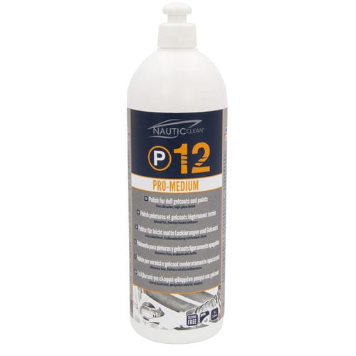 ボート用ポリッシュ - 12 PRO-MEDIUM - NAUTIC-CLEAN - 研磨剤