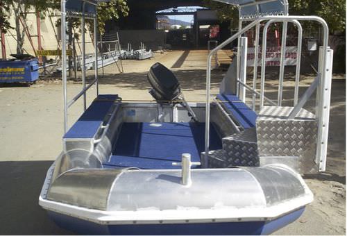 実用ボート業務用ボート - PONTOON ALLOY DUCK - English Engineering - 船外機 / アルミニウム