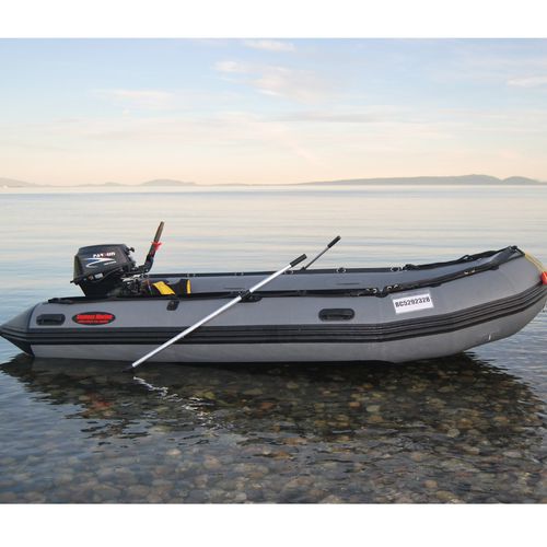 船外機インフレータブルボート - Ocean430  - Seamax Canada (Inflatable Boats) - 9人 / アルミ床