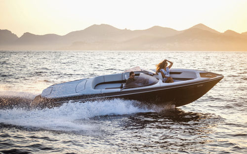 船内機ランナバウトボート - M 800 Spyder - Boote Marian GmbH - 電動式 / バウライダー / 木製