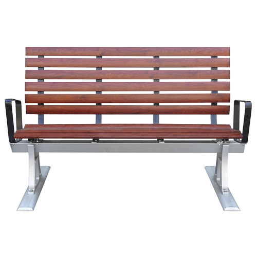 船用ベンチソファ - Bench Mark - Seaborn International Limited - 3人用 / 肘掛け付