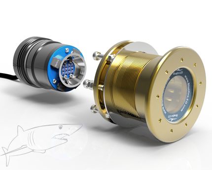 ボート用海中照明 - Mako M12 IFM  - BluefinLed - ヨット用 / LED / スルーハル
