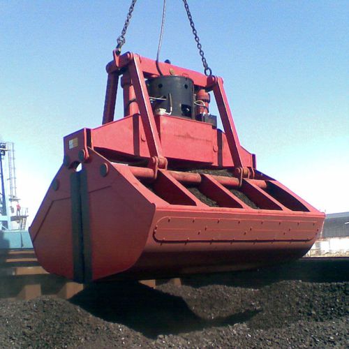 電気油圧式ばら積貨物グラブ - Clamshell  - Kardesler Kepçe Gemi Mak. Ins. San. Ve Tic. Ltd. Sti. - バルクキャリヤ船用