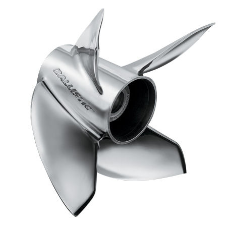 固定ピッチプロペラ - Ballistic - Michigan Marine Propulsion - 船外機および船内機 / 4枚 / ステンレススチール製