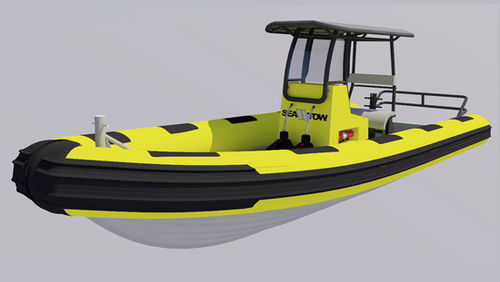 救助船業務用ボート - TOW - Fluid Watercraft - 船外機 / 複合艇