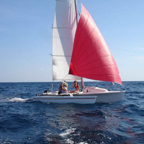 トリマラン - ASTUS 16.1 - Fareast Boats - 日帰り旅行用 / バウスプリット付き / 可搬式