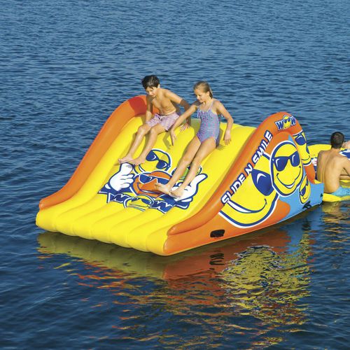 滑り台水中遊具 - SLIDE N SMILE - WOW World of Watersports - レジャーセンター用 / 膨張式 / 空中