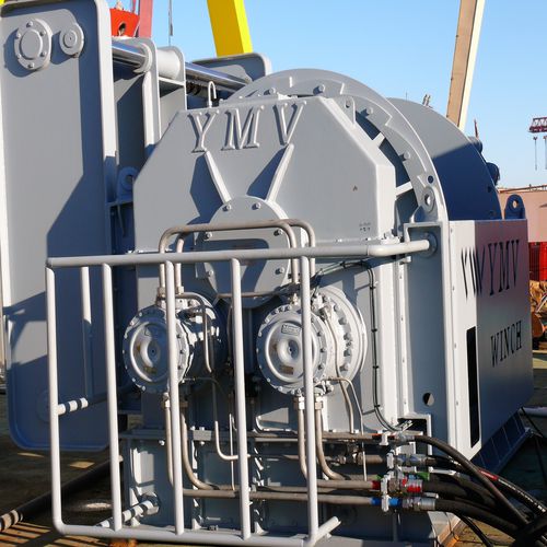 AHCウィンチ - AHCW - YMV CRANE AND WINCH SYSTEMS - 船用 / 牽引用 / 海洋学調査用