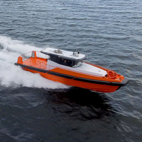 救助船業務用ボート - ALUSAFE 1200 FRDC - Maritime Partner AS - インボードウォータージェット / アルミニウム / 代替推進