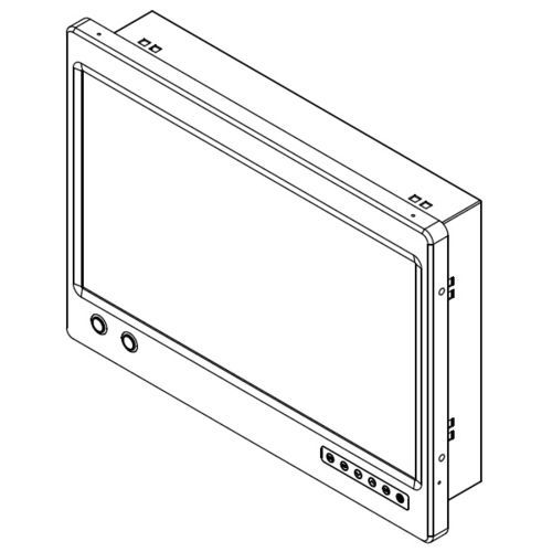 ボート用スクリーン - TIM-W173SK - Tetradyne Co., Ltd - 船用 / ヨット用 / 多機能
