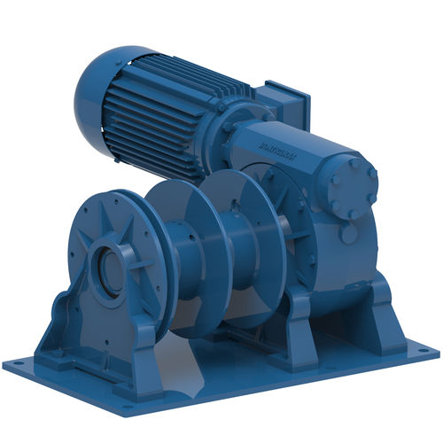船用ウィンチ - AW 1500 ES / AW 1500 ES 2X - Emce Winches - 浚渫 / 電動 / ダブルドラム