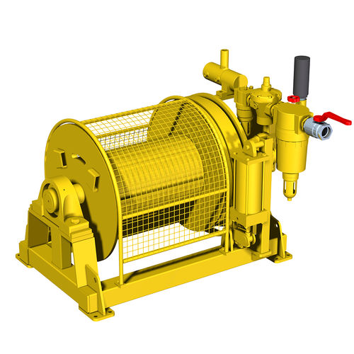 船用ウィンチ - MR 000H - Emce Winches - 牽引用 / 油圧駆動 / シングルドラム