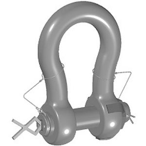 リラ船舶用シャックル - ROV - GN Rope Fittings - キャプティブピン式 / 接合 / 鍛造