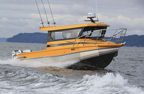 船外機散策 - 2900 SUPERCAB PILOTHOUSE - Stabicraft - 室内コックピット付き / スポーツフィッシング / 10人
