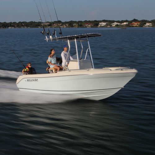 船外機センターコンソールボ－ト - 196 RX  - Release Boats - センターコンソール / 釣り用 / T トップ