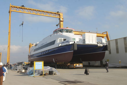 カタマラン旅客フェリー - CENGİZ KOCATOROS - Ozata Shipyard