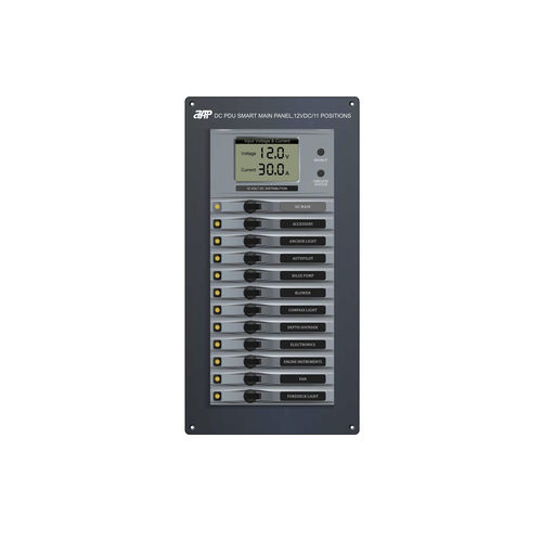 ボート用電源分配ユニット - DC PDU Smart Main Panel,12VDC(24VDC)/11 Positions - APM TECHNOLOGIES (Dongguan) Co., Ltd