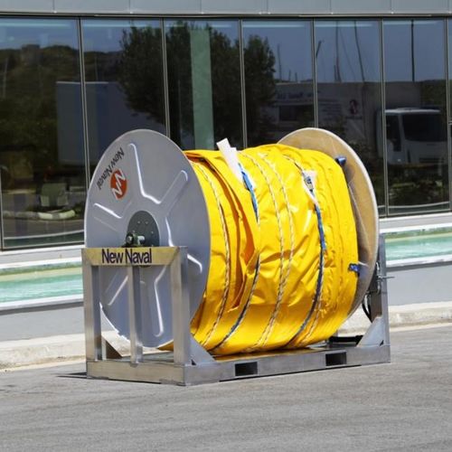 コンテナ汚染防止堰用巻き取り機 - ScorStore  - New Naval Ltd.