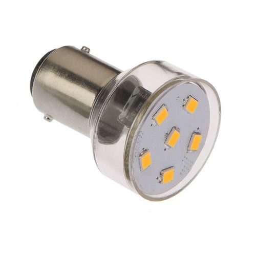 ボート用LED電球 - Ba15S-R06-WW - NauticLED