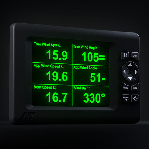 ボート用ディスプレイ - ATMFD series - A T Instruments Ltd - 風向計 / 速度 / デジタル