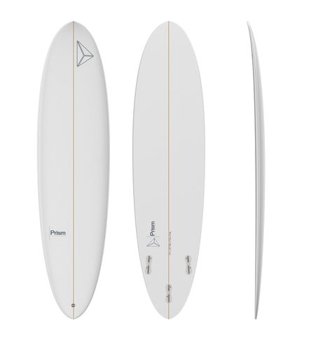 エッグサーフボード - Mid Length 7'2 ESSENTIAL SERIES FCS 2 - Prism Surfboards - 初心者