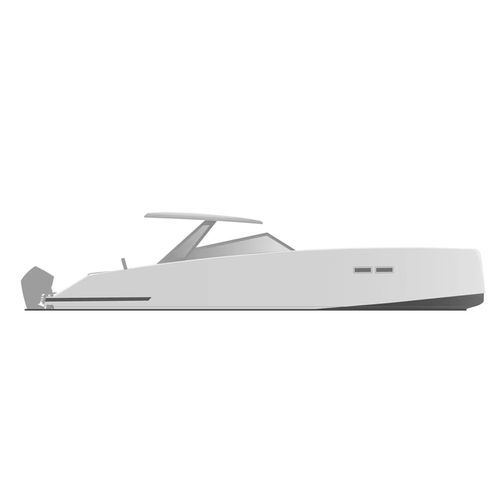 船外機エクスプレスクルーザー - BY40 Supersport - Brizo Yachts - 三発機 / オープン / デュアルコンソール