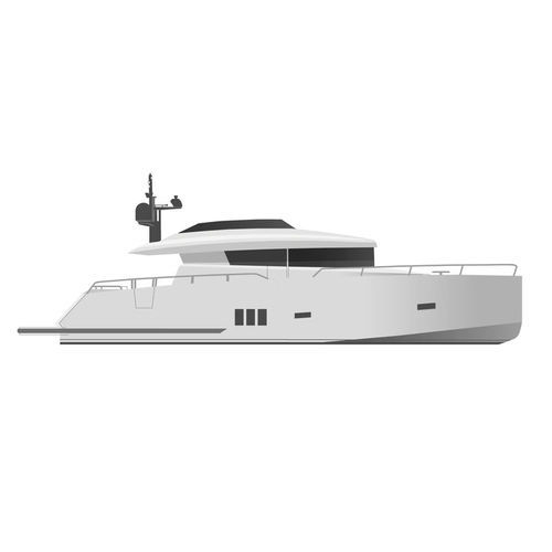スポーツモーターヨット - BY60 FLY S-line - Brizo Yachts - フライブリッジ / キャビン3室