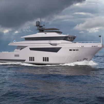 クルージングスーパーヨット - BY110  - Brizo Yachts - トロール船 / フライブリッジ