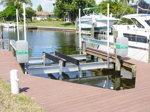 ボートリフト - Alumavator - IMM Quality Boat Lifts, Inc. - ドック上 / アルミニウム