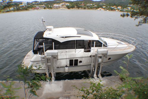 ボートリフト - Superlift - IMM Quality Boat Lifts, Inc. - ドック上 / 油圧式 / アルミニウム