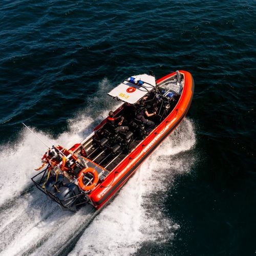 捜索救助船業務用ボート - MZ-RHIB  - AISTER ALUMINIUM SHIPYARD - 船外機 / リジットハル
