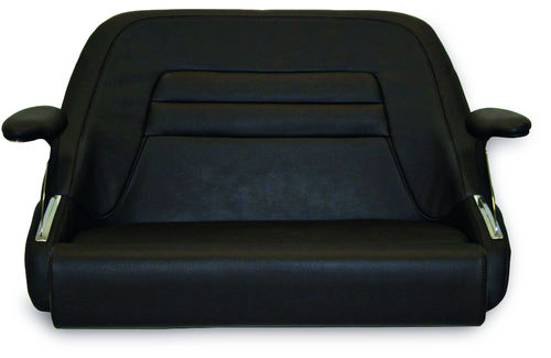 舵用シート - MIZAR XL - Ros Industrie srl - ボート用 / 肘掛け付 / 2人用
