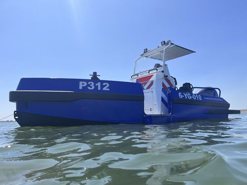 監視船業務用ボート - FCB 650 - HABBEKE SHIPYARD - 救助船 / 船外機