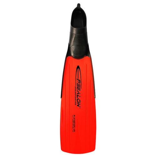 ダイビングフィン - Vega red - EPSEALON - テクノポリマー製 / フルフットタイプ / 赤