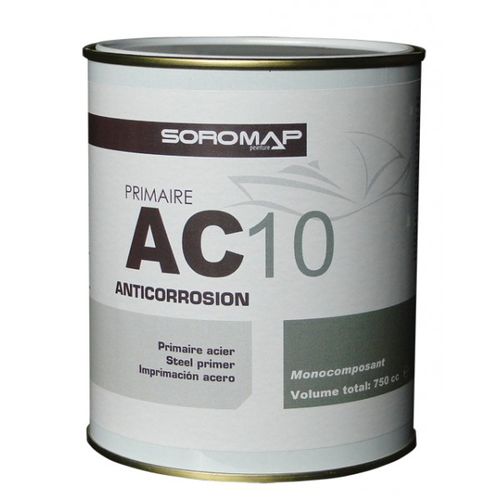 ボート用プライマー - AC10 - GROUPE SOROMAP - スチール / 1液タイプ / 腐食防止