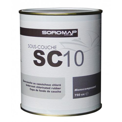 ボート用プライマー - SC10 - GROUPE SOROMAP - スチール / ゴム用 / キールボート用
