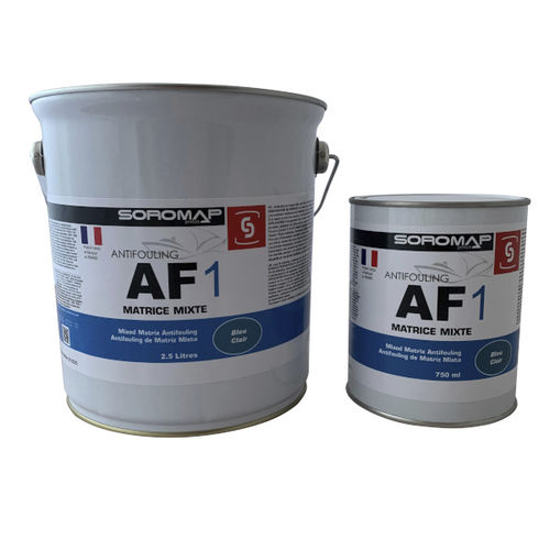ボート用汚染防止材 - AF1 - GROUPE SOROMAP - 半硬質マトリックス / 木材用 / スチール