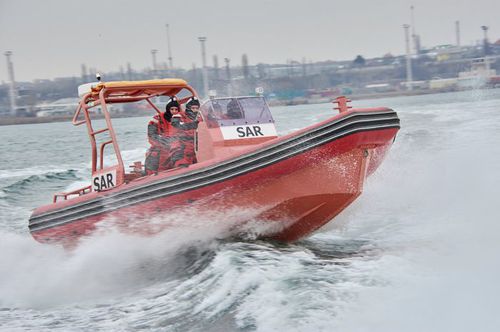 捜索救助船業務用ボート - RIB 650 - Vector Inflatables - 船外機 / アルミニウム / RIB