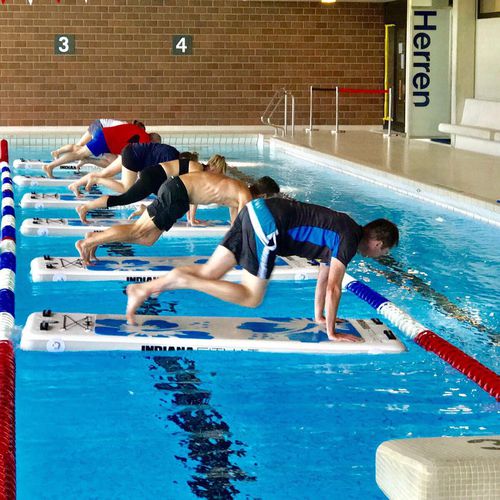 マットレス水中遊具 - Fitmat 7'6 - Indiana Paddle & Surf - レジャーセンター用 / 膨張式 / 空中