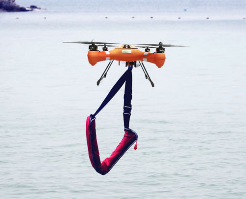 クアッドコプタードローン - SplashDrone 2 Auto - SWELLPRO - 海難救助 / 防水・防塵性能 / フローティング