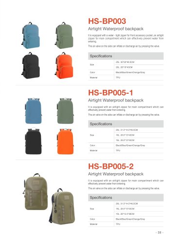 Havospark Waterproof backpack&bag